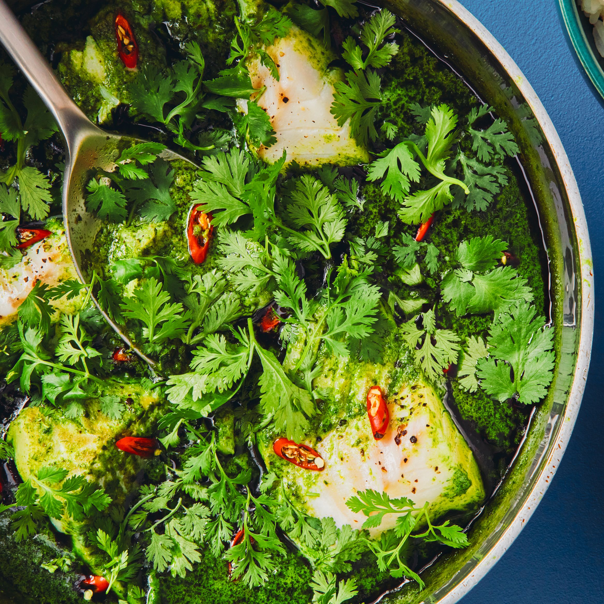 The Green Curry Cod I Make for a Fast, Protein-Rich Meal