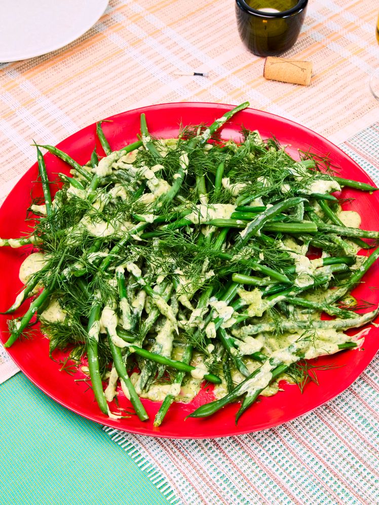 Green Beans With Tahini Sbagliato